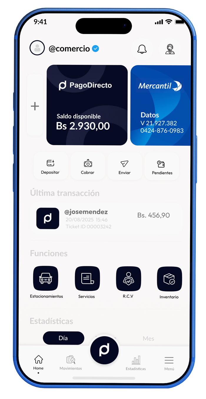 PosDirecto mockup